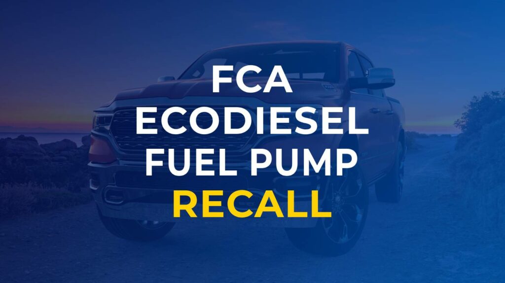 Jeep RAM ecodiesel recall 2023