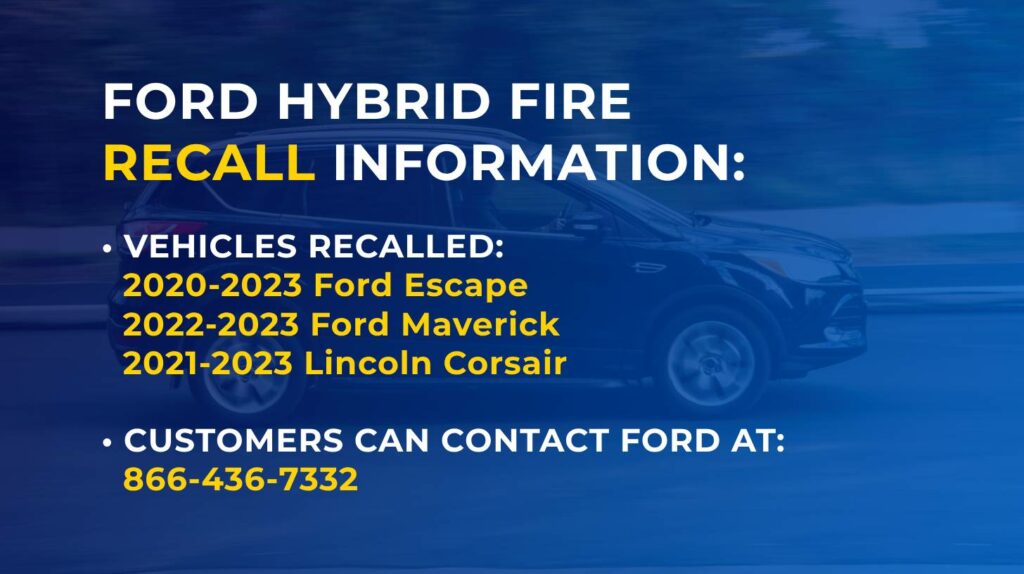 2023 ford hybrid engine recall