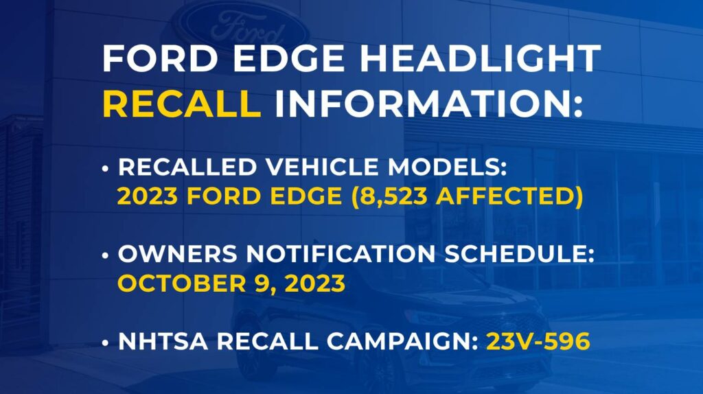 ford edge recall