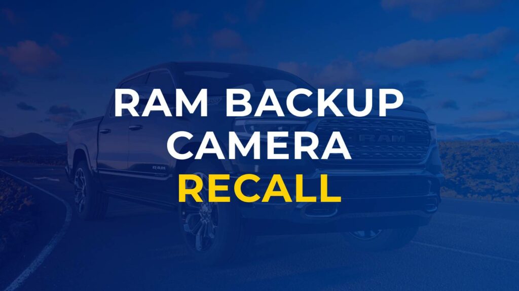 2023 Ram Backup Camera Recall