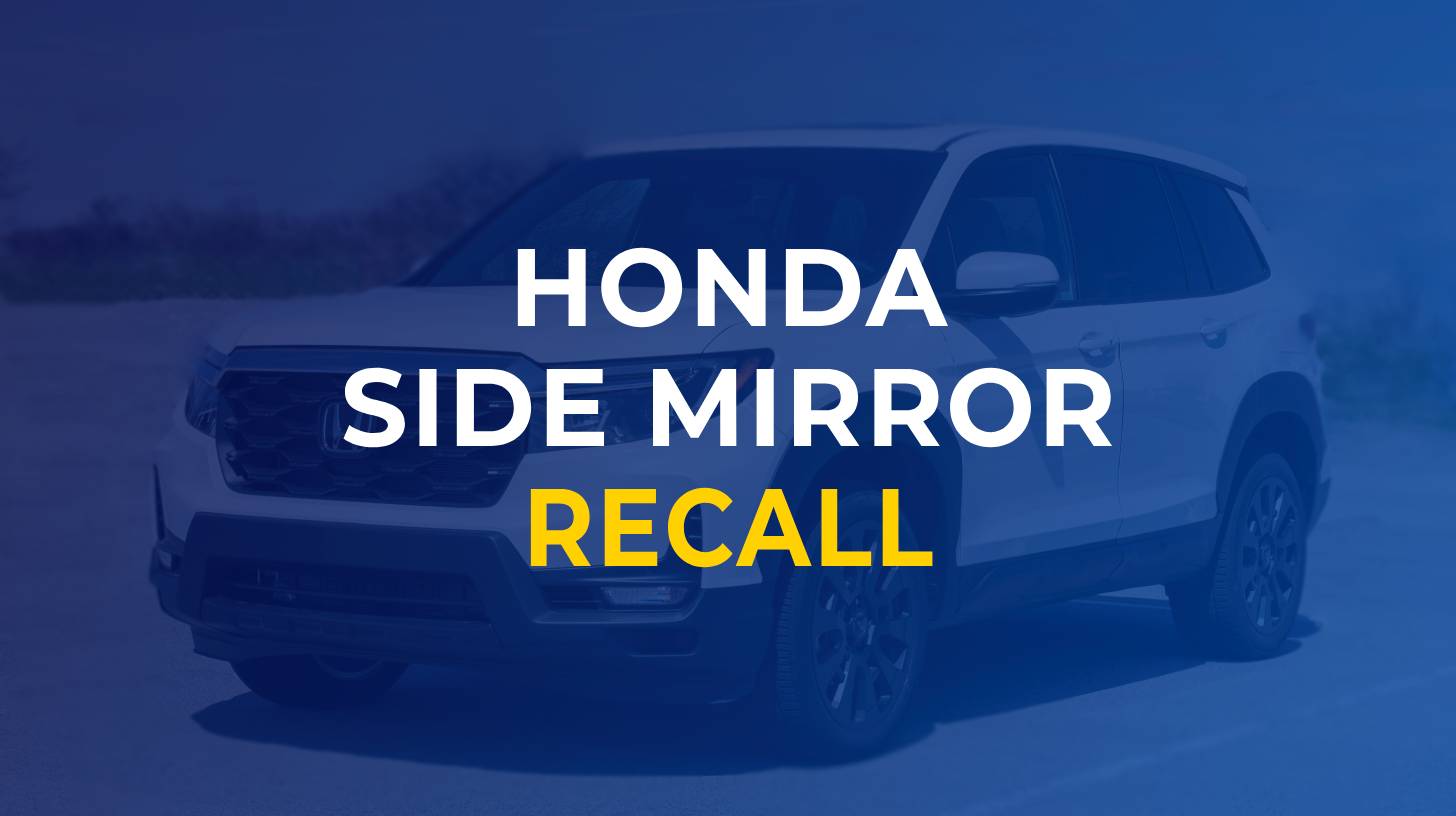 honda sideview mirror recall